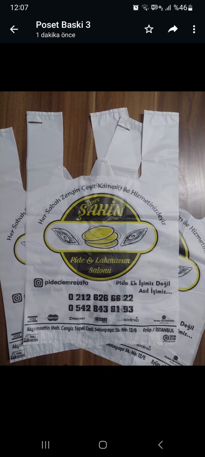 Atlet Hışır Poşet